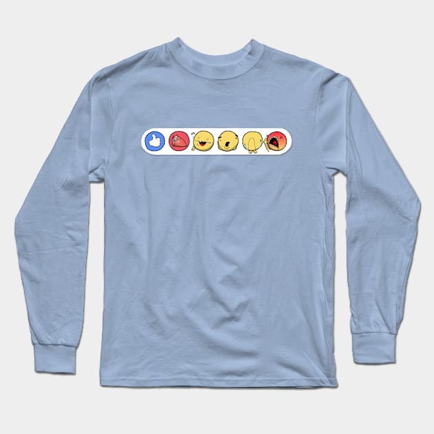 Derpy emoticons Long Sleeve T-Shirt by Aniforce